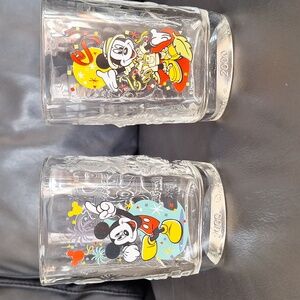 UPDATE. Disney Celebration 2000 glasses, 3 Glasses.